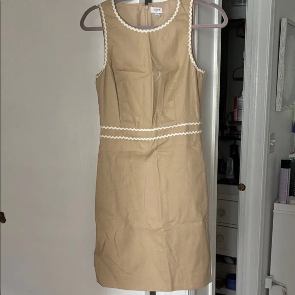 J. Crew Tan Midi Dress - Picture 2 of 6